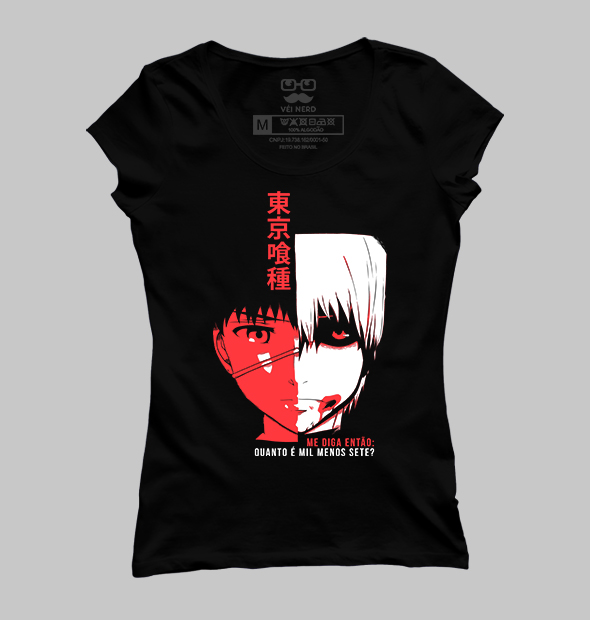 camisa de tokyo ghoul