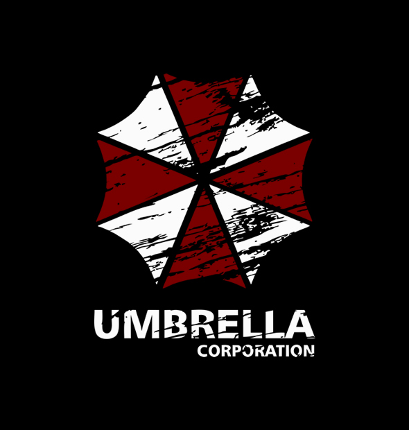 Camiseta Umbrella corporation Véi Nerd