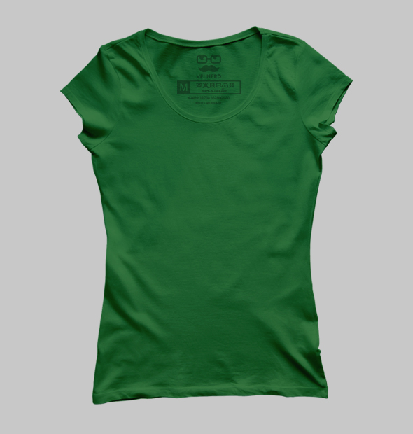 Camisetas Básicas Verde